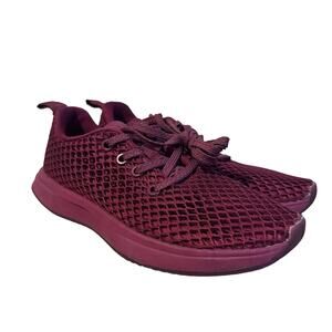 NOBULL Women’s Mesh Runner Maroon Athletic Shoes Work Out Size 6